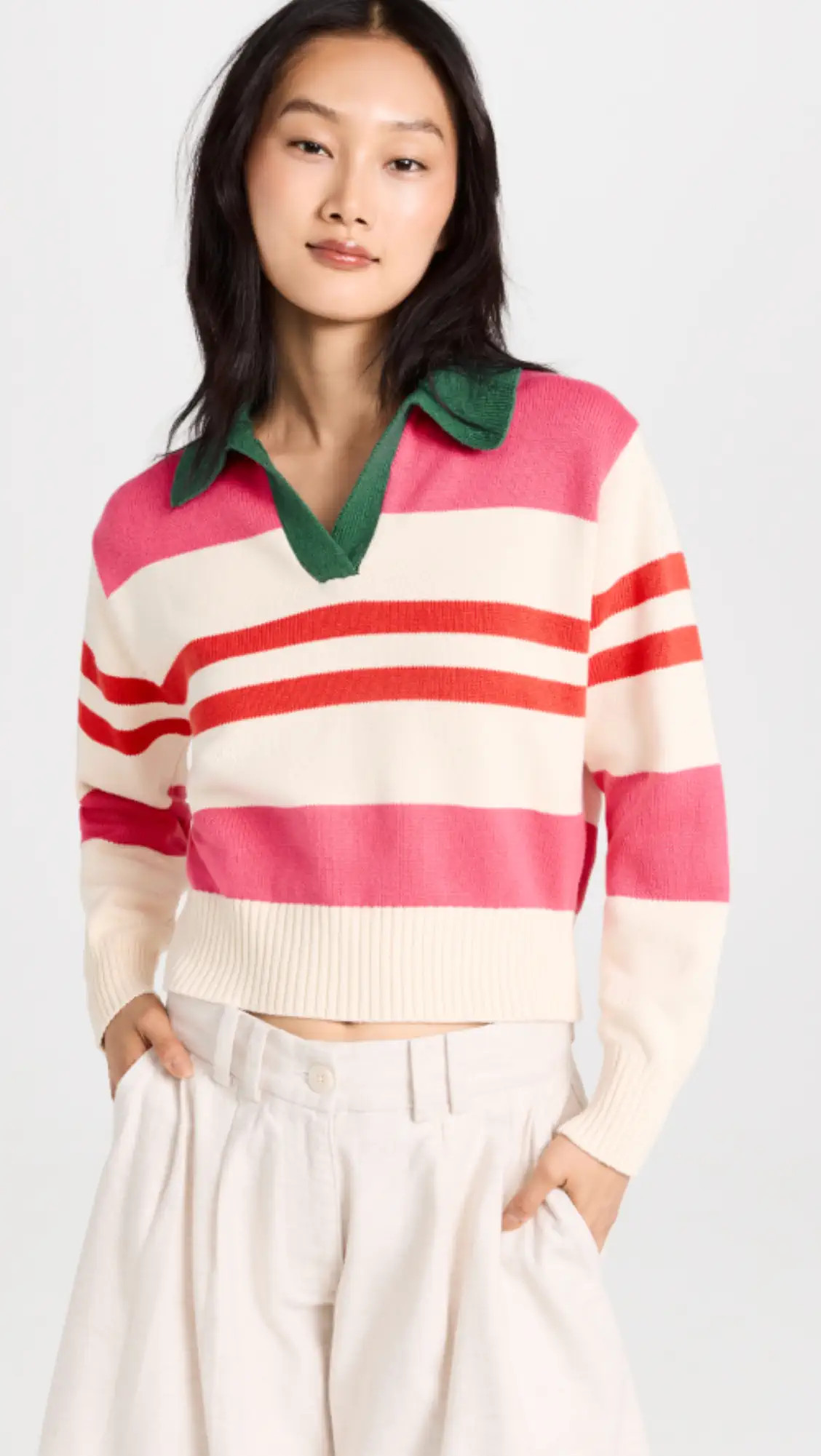 Birds of Paradis Parker Polo Sweater | Shopbop | Shopbop