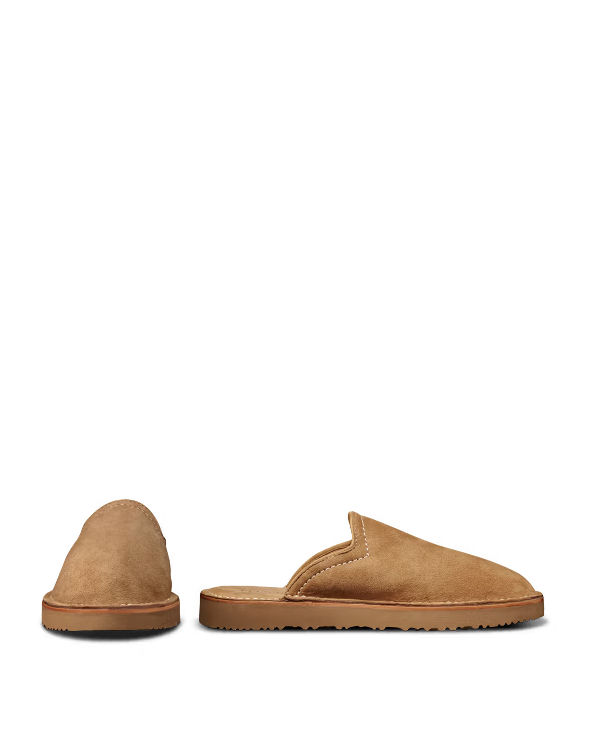 The Oliver in Cognac Sheepskin - Men's Slipper | Tecovas | Tecovas