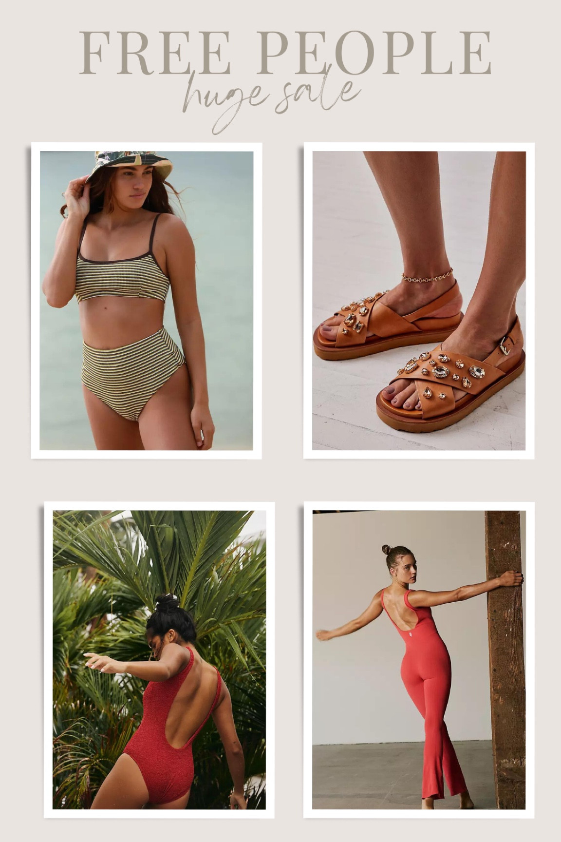 All items currently on major sale - free people 

#LTKSummerSales #LTKSaleAlert #LTKStyleTip