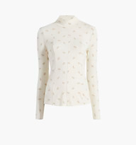 The Temi Top -  Ivory Autumn Paisley | Hill House Home US