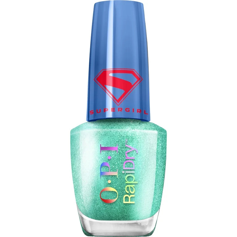 OPI Rapidry Quick-Dry Lacquer, Neon Nova, Light Green Shimmer Nail Polish, 0.3 fl oz | Walmart (US)