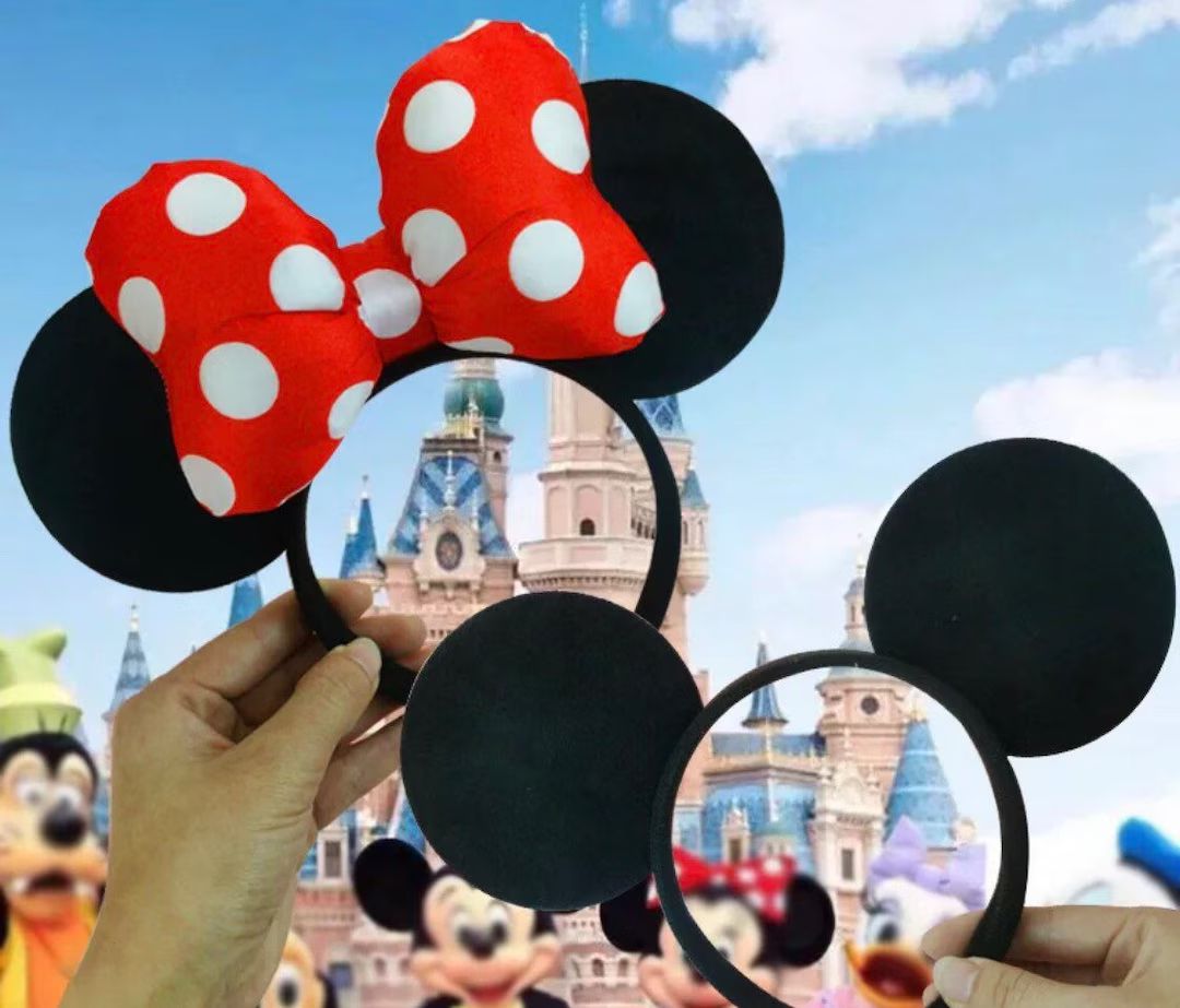Classic Disney Ears, Mickey Minnie Ears Headband, Disneyland Ear, Disneyworld, Family Ear, Cute M... | Etsy (US)