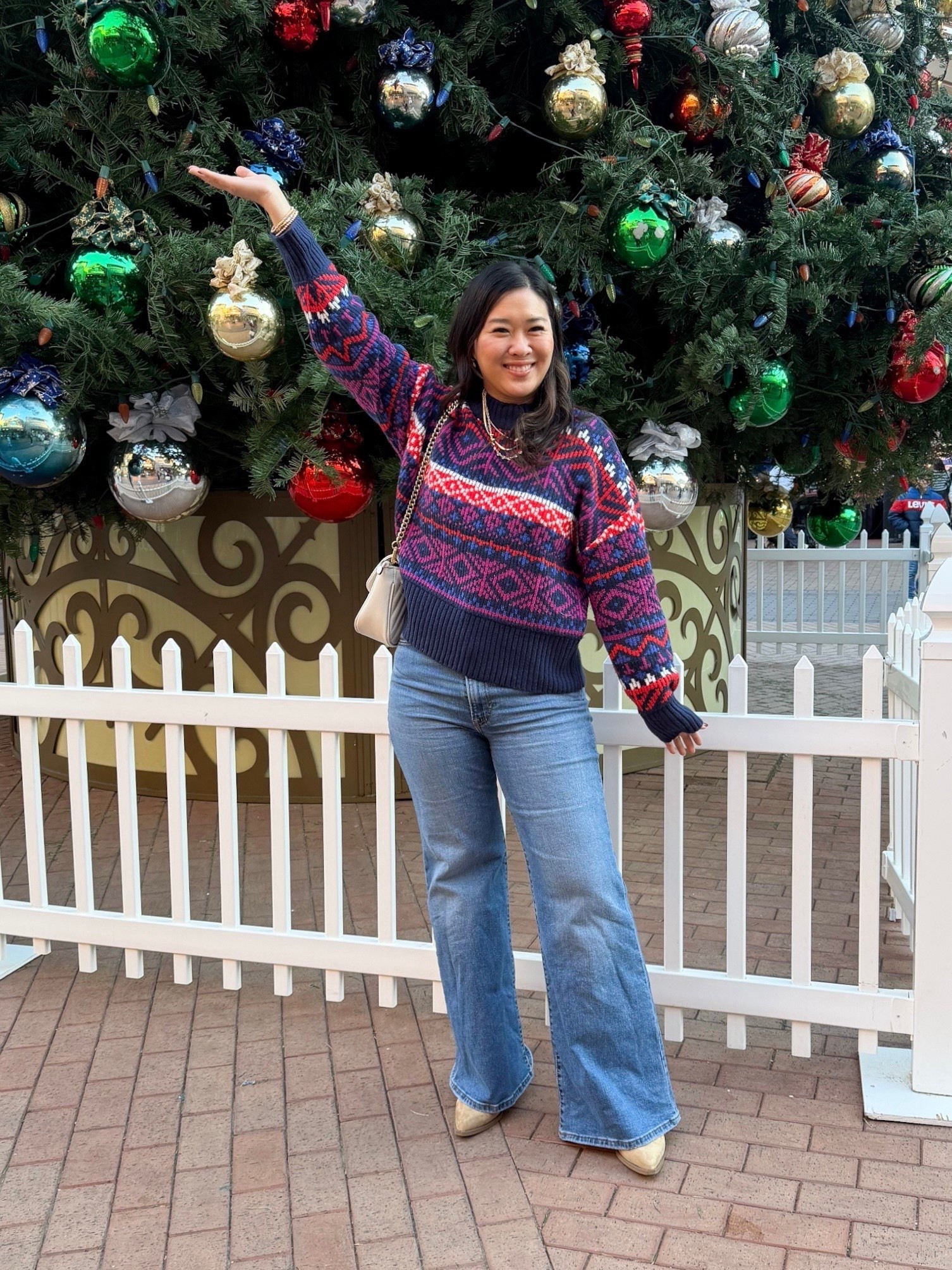 Holiday Sweater: Medium
Levi’s Ribcage Bell Jeans: 29

holiday sweater, women’s sweaters, holiday outfit, levi jeans, mom style, trendy outfit, holiday ootd

#LTKHoliday #LTKootd #LTKSeasonal