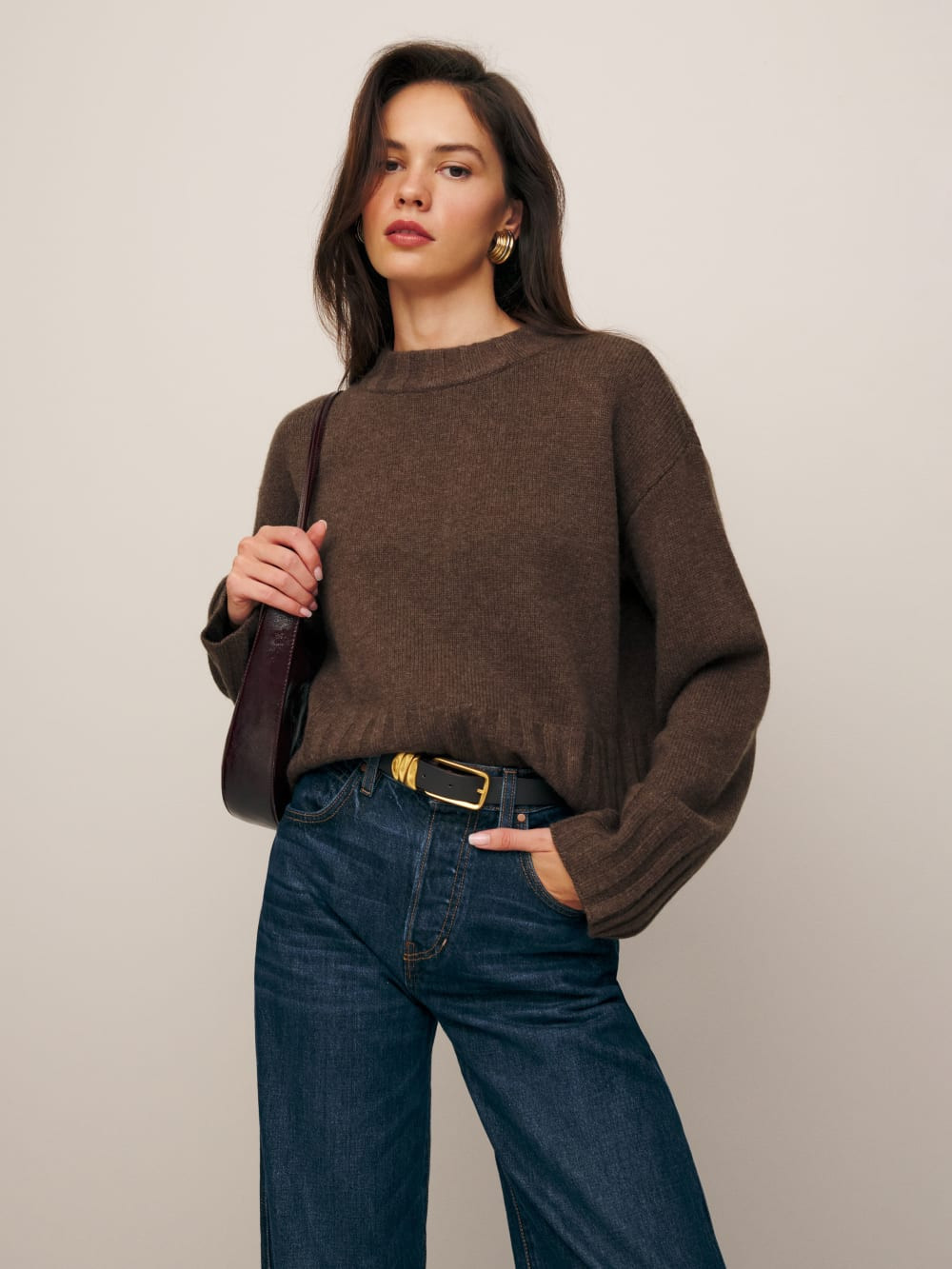 Mer Regenerative Wool Sweater | Reformation (Global)