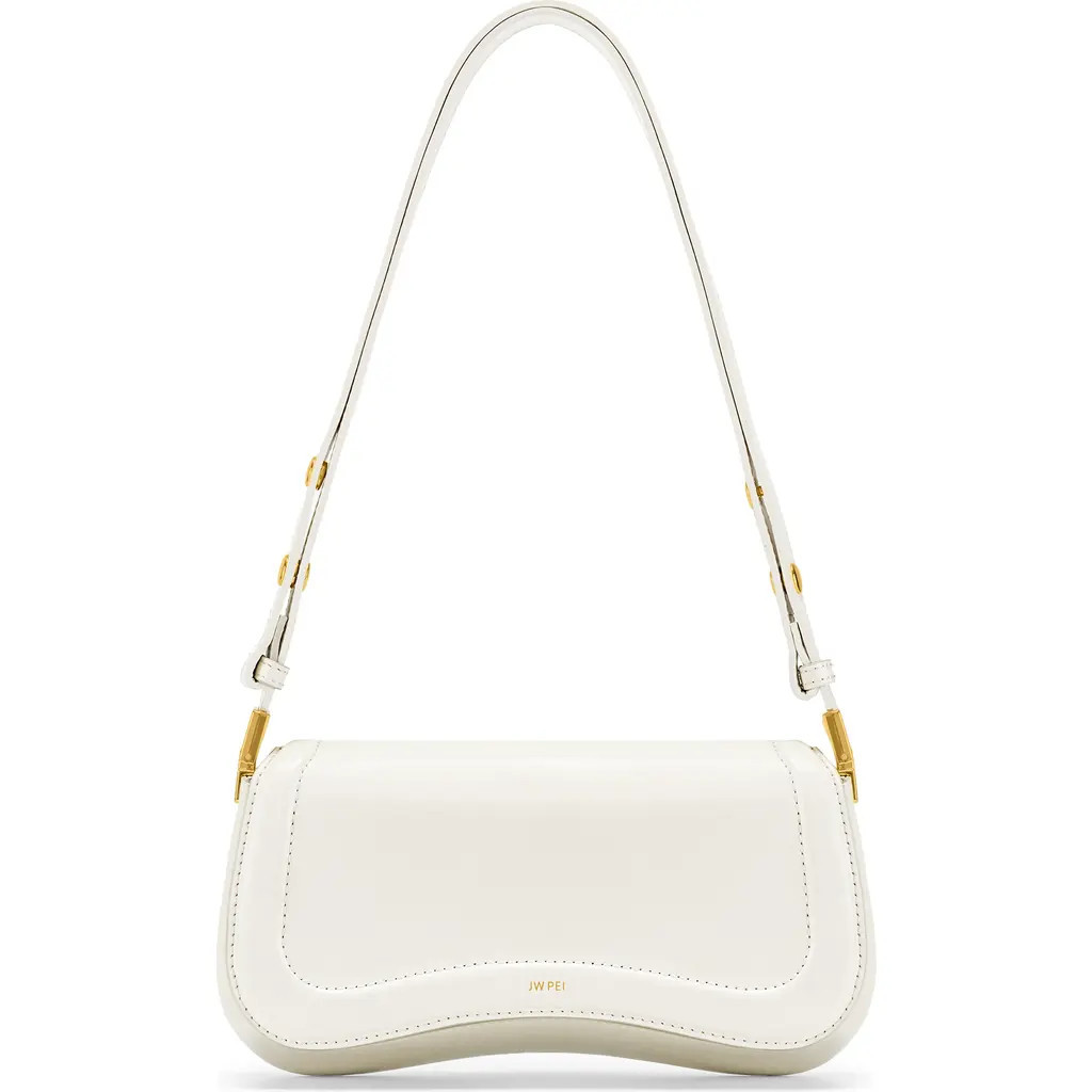 JW PEI Joy Faux Leather Shoulder Bag in White at Nordstrom | Nordstrom