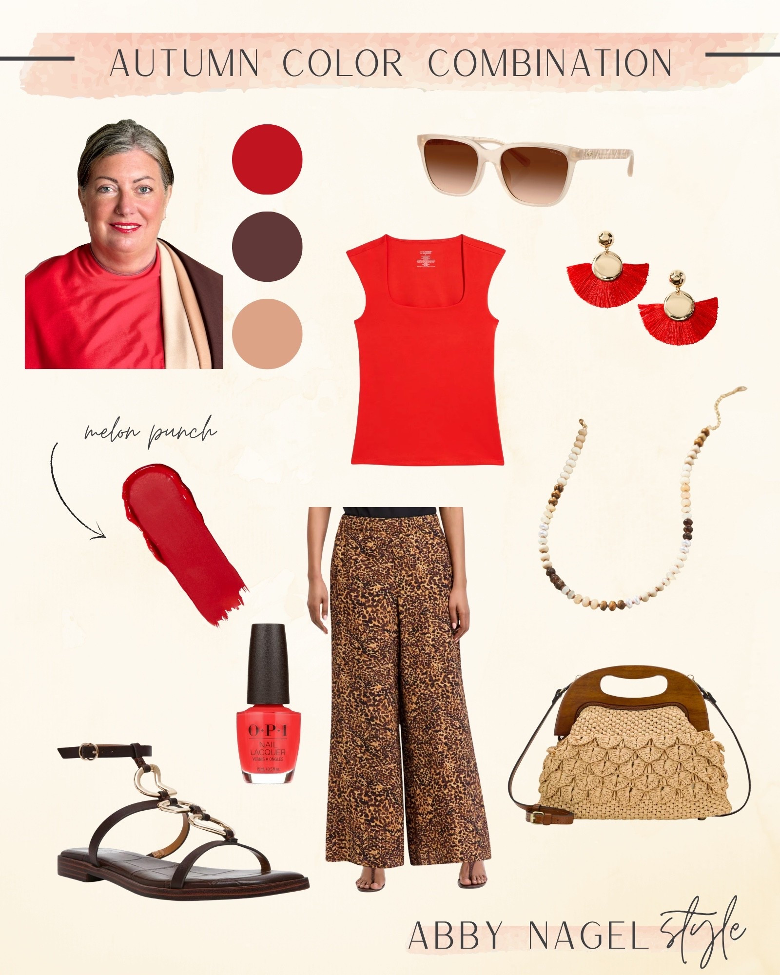 Leopard + Red 🐆 ❤️