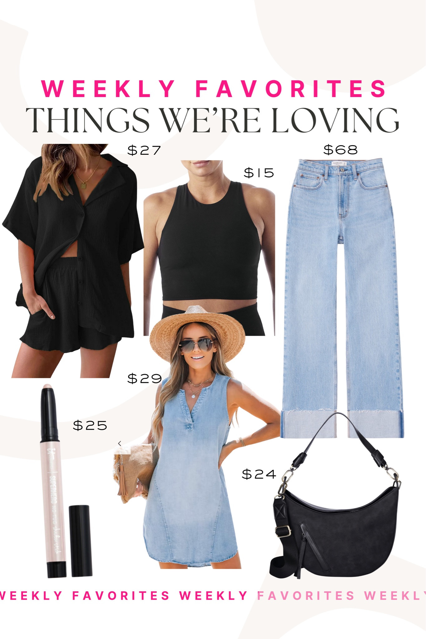 We are loving these picks from last week!! The jeans are on sale still!!

Top sellers, weekly favorites, Abercrombie denim jeans, matching sets, denim dress, lip

#LTKfindsunder100 #LTKSeasonal #LTKstyletip