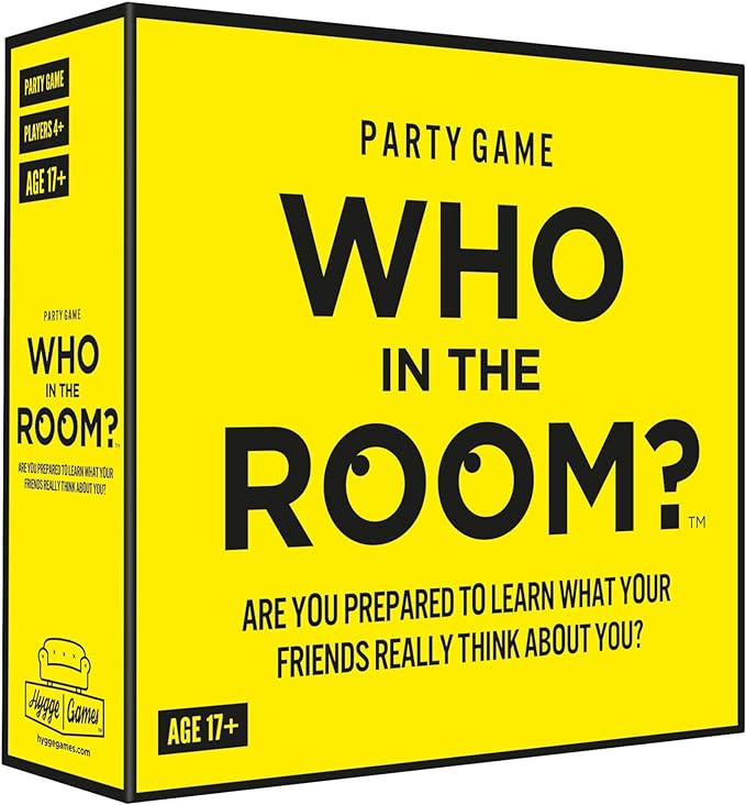 Hygge Games Who in The Room? Party Gamef Yellow | Amazon (US)