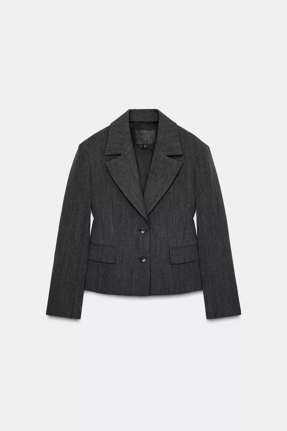 ZW COLLECTION TEXTURED TAILORED BLAZER | Zara UK