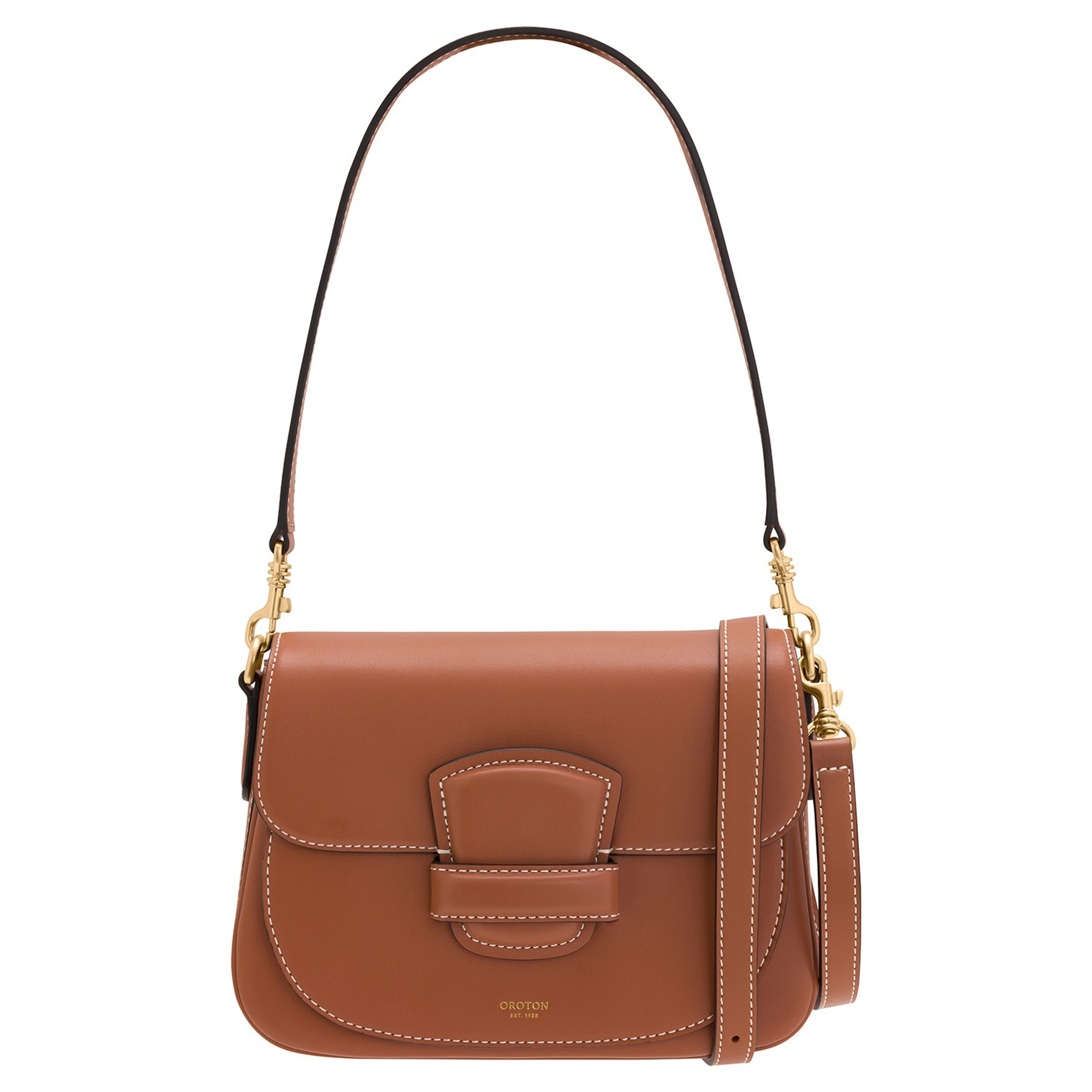 Carter Small Day Bag - Brandy | Oroton | Oroton