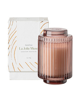 La Jolie Muse Amélie Candle, Santal Rosé, 7 oz - Macy's | Macy's