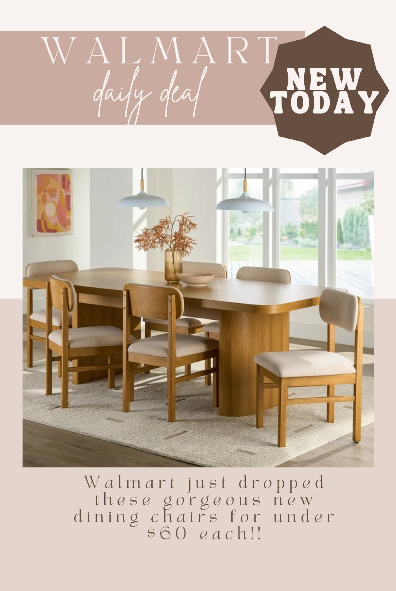 New walmart dining chairs under $60! These would look so good with my new walmart dining table! 
Walmart home 

#LTKSaleAlert #LTKHome #LTKSummerSales
