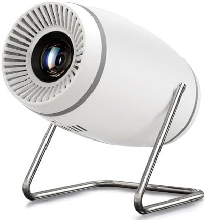 Mini Portable Movie Projector with WiFi and Bluetooth, 4K 1080P Support, 180° Rotatable 130'' Sc... | Amazon (US)