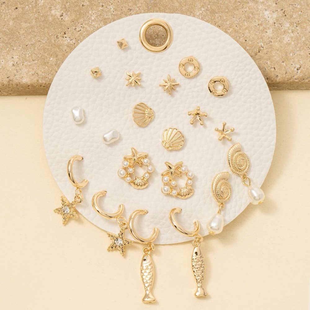 Summertime Stud Earring Set | The Collection Texas