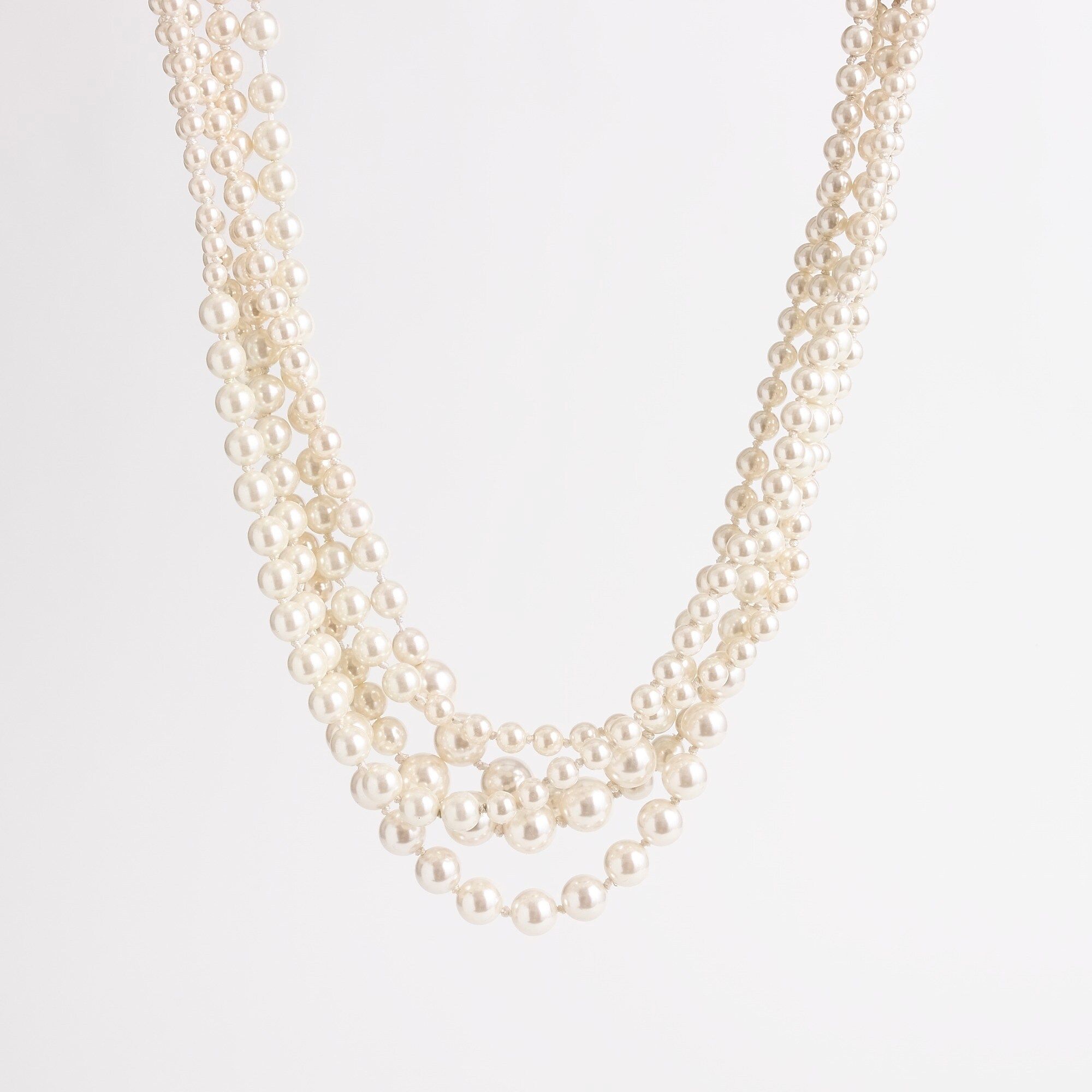 Multistrand pearl necklace | J.Crew Factory