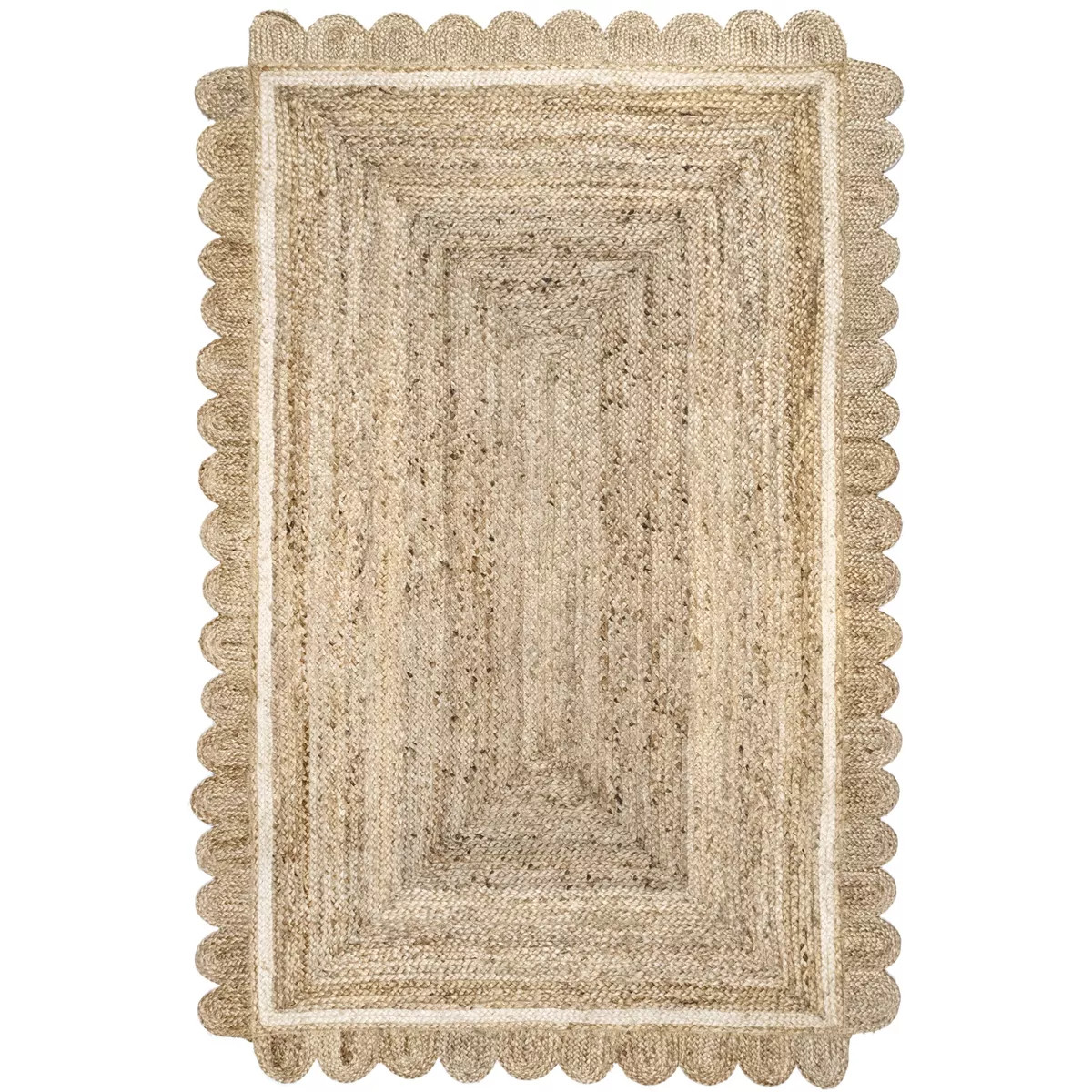nuLOOM Tera Petals Braided Jute Area Rug | Target