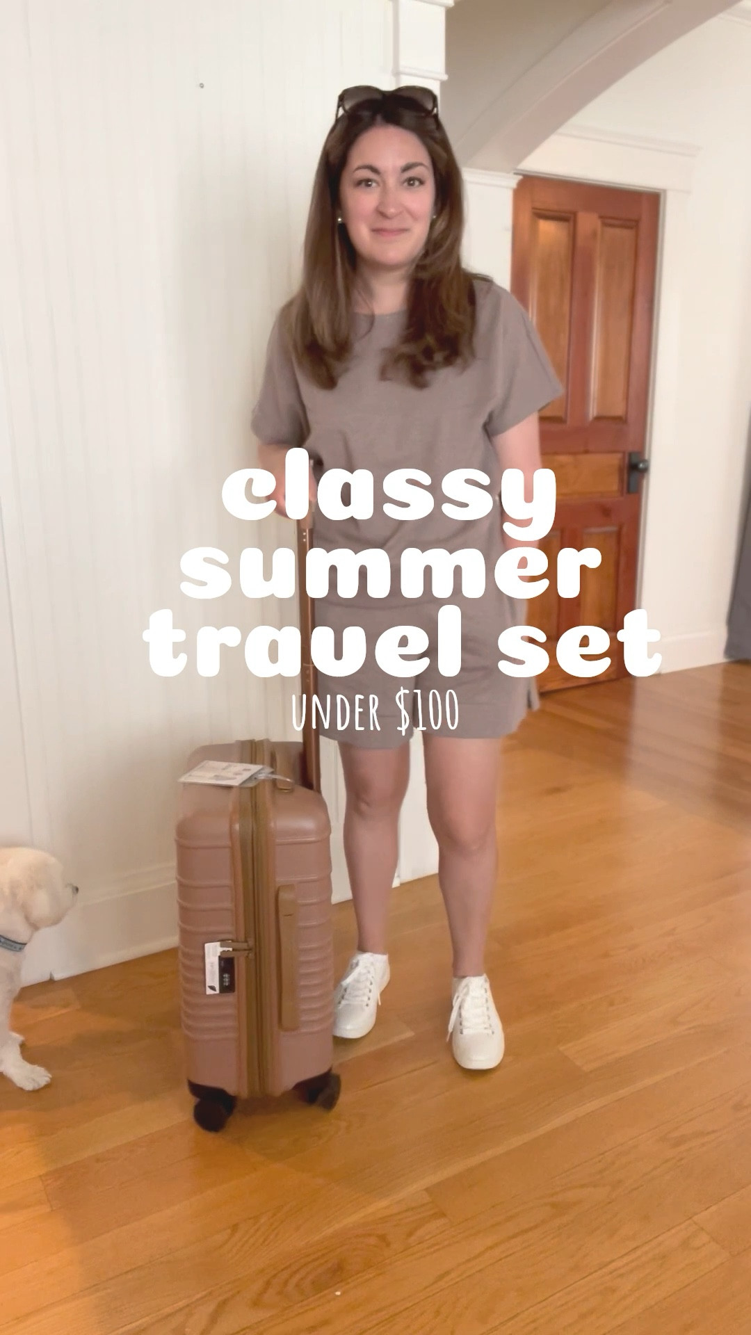 Classy summer long flight travel outfit! Under $100 right now! Perfect for a summer flight to Europe

#LTKSummerEdit #LTKTravel #LTKActive