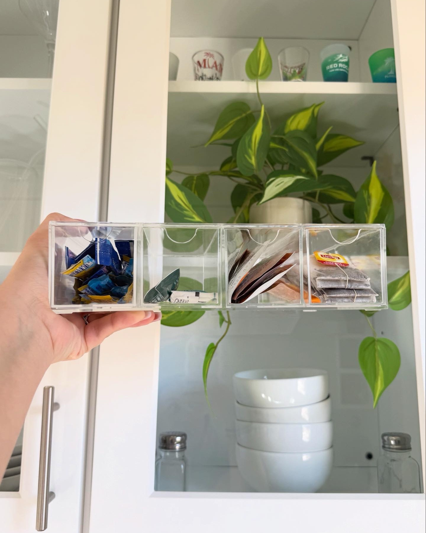 AMAZON DRINK PACKET ORGANIZER !
my drawers were a mess with drink packets, tea bags, and coffee k cups all over the place as someone who is always organized i couldn't take it. this drink packet organizer from amazon was really a game changer for my drawer. it's little things like this that can make a big difference decluttering.

#LTKFindsUnder50 #LTKHome #LTKSaleAlert