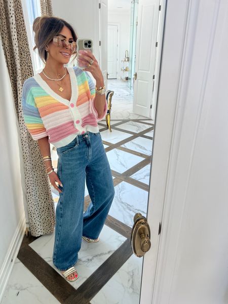 Wearing a size 24 in the jeans - but they run big!! Size down. 

Citizens of humanity, spring outfit, spring fashion, casual outfit, best denim, flattering denim, date night, Amazon fashion, Miu Miu sunglasses, Emily Ann Gemma 

#LTKGiftGuide #LTKSeasonal #LTKstyletip