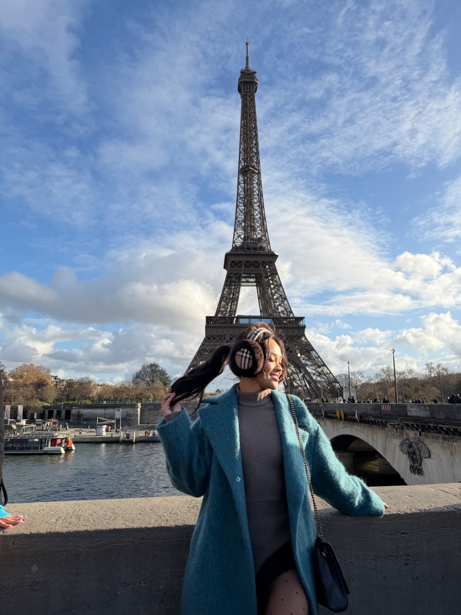 What I wore to the Eiffel Tower!

elevated winter outfit, polished cold weather look, chic layered outfit, sophisticated winter style, classic winter outfit, Paris winter outfit, coat, earmuffs, boots 

#LTKHoliday #LTKootd #LTKPetite