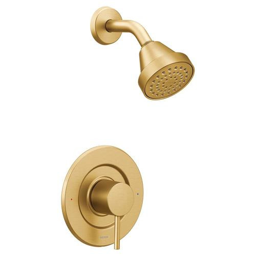 Moen Align Brushed Gold 1-handle Shower Faucet | Lowe's
