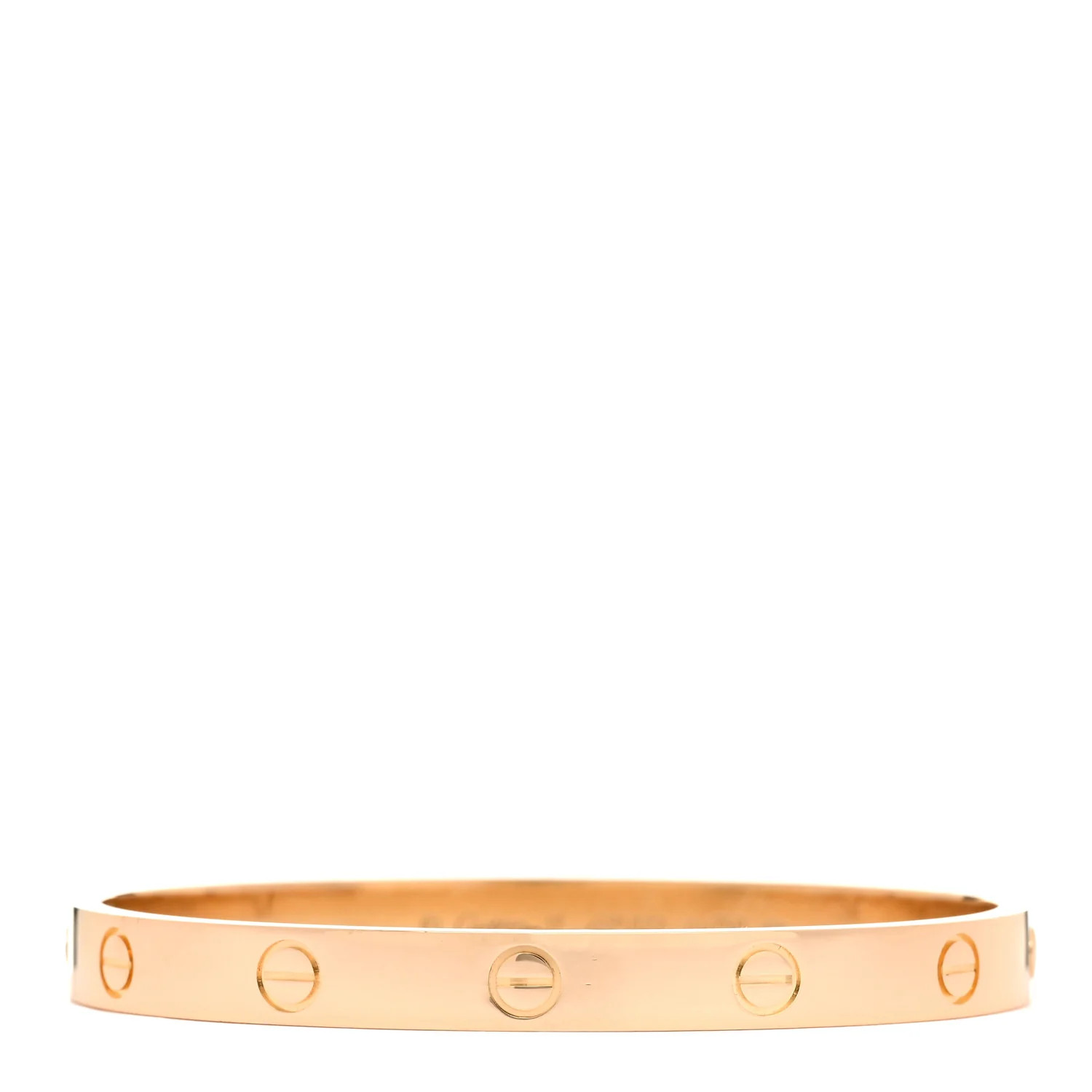 18K Yellow Gold LOVE Bracelet 17 | FASHIONPHILE (US)