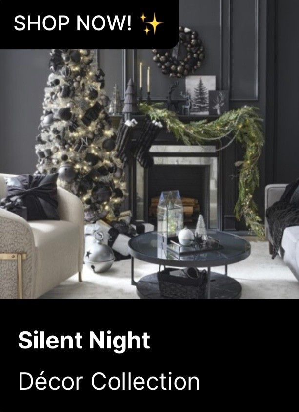 OBSESSED WITH THIS COLLECTION 🖤🎄

#LTKHoliday #LTKHome #LTKGiftGuide
