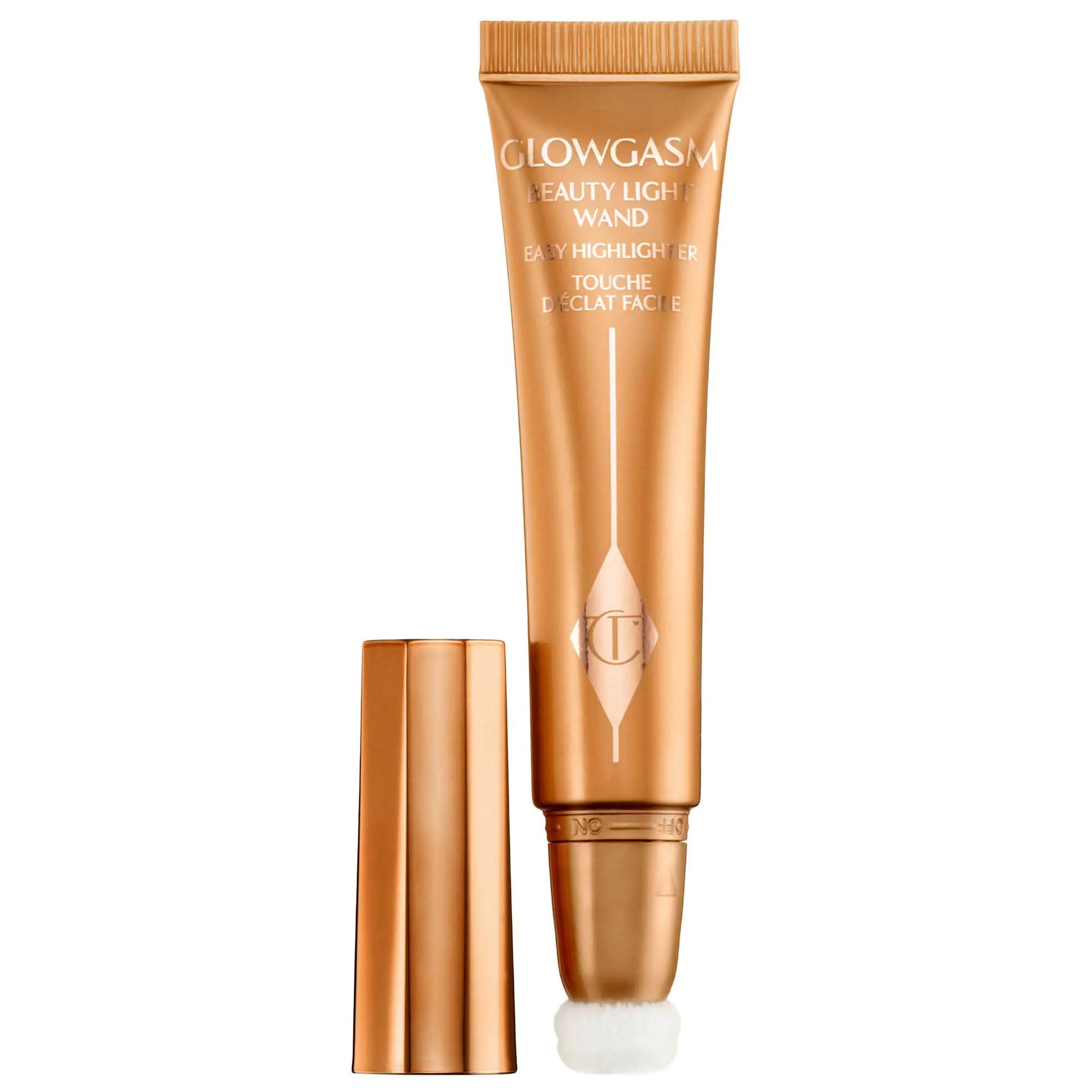 Charlotte Tilbury Beauty Highlighter Wand Goldgasm 0.41 fl oz/ 12 mL | Sephora (US)
