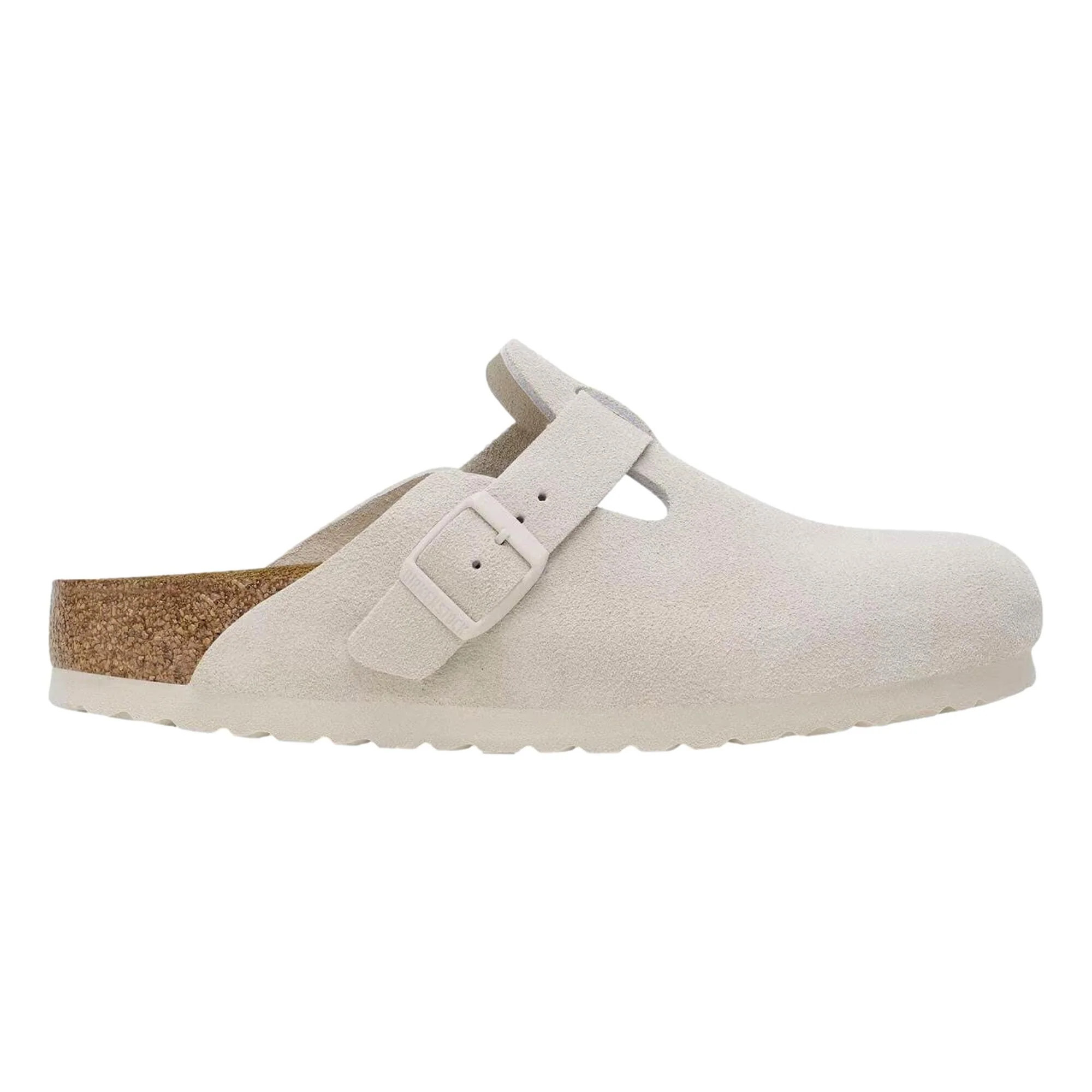 Women's Birkenstock Boston BS Antique White 1027693 | Shop Simon
