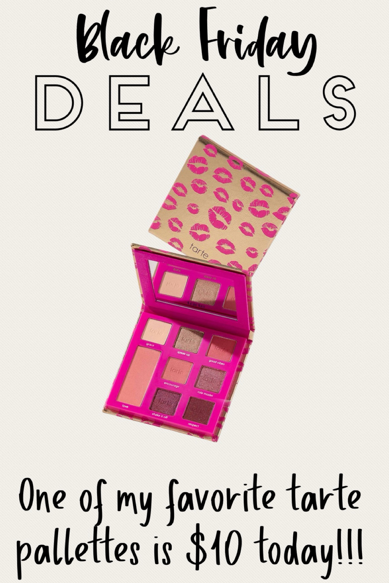 One of my favorite Tarte palletes is $10 today!!
.


#LTKCyberWeek #LTKSaleAlert #LTKBeauty