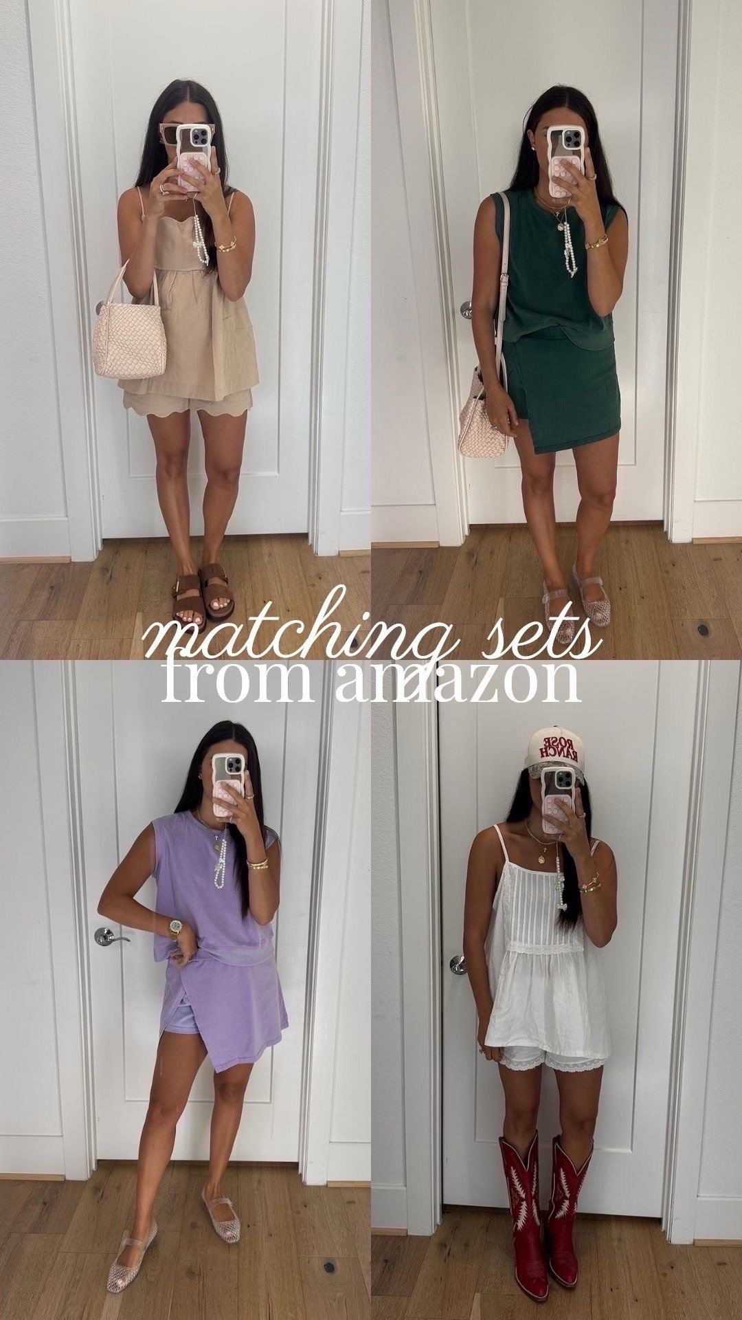 Amazon matching sets that make dressing for spring a little bit easier✨
Wearing a medium in all of them!

Dressupbuttercup.com #dressupbuttercup #dederaad


#LTKSeasonal #LTKootd #LTKdayinmylife