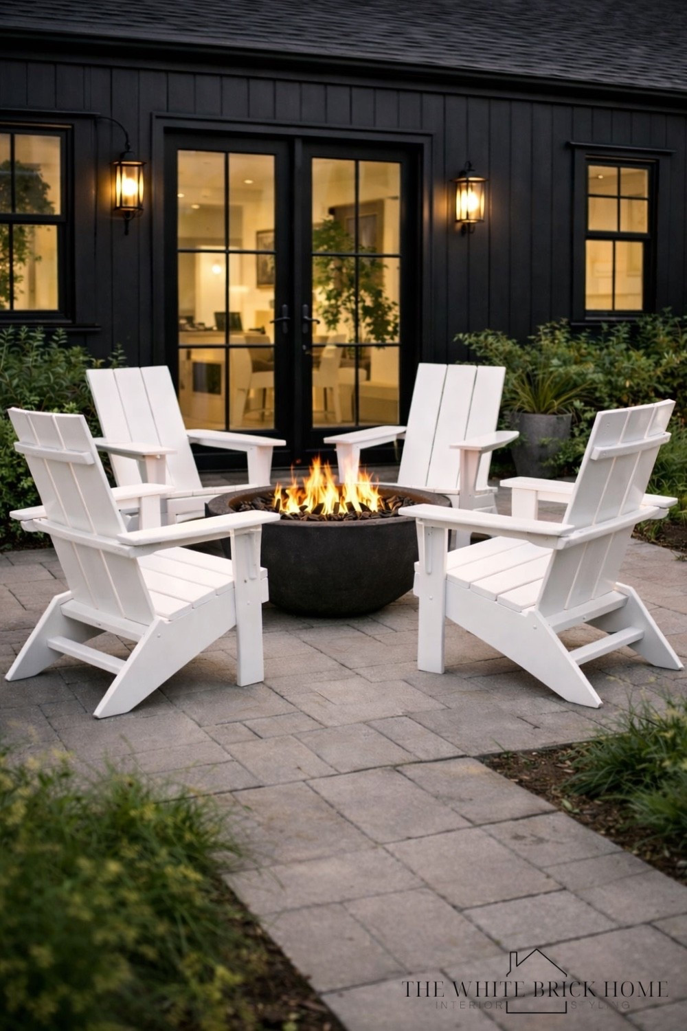 A beautiful patio combination from Target! I love the texture that this concrete fire pit brings to the patio, along with the modern styling of this chairs. 
🖤🖤
Patio, patio decor, patio furniture, patio design, patio ideas, patio chair, outdoor fire pit, outdoor fire, patio furniture ideas, target, target home, target decor, target patio furniture, porch decor, outdoor living, outdoor furniture, outdoor living space 


#LTKSeasonal #LTKHome #LTKSaleAlert