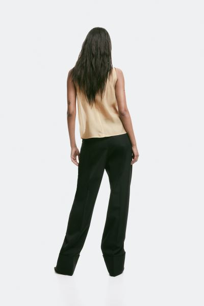 Sheer tie-neck blouse | H&M (UK, MY, IN, SG, PH, TW, HK)