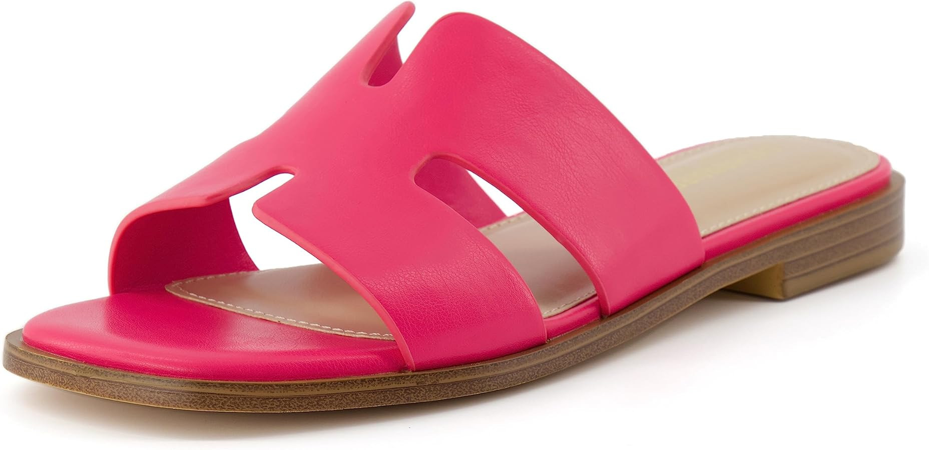 CUSHIONAIRE Women's Voyage slide sandal +Memory Foam, Wide Widths Available | Amazon (US)