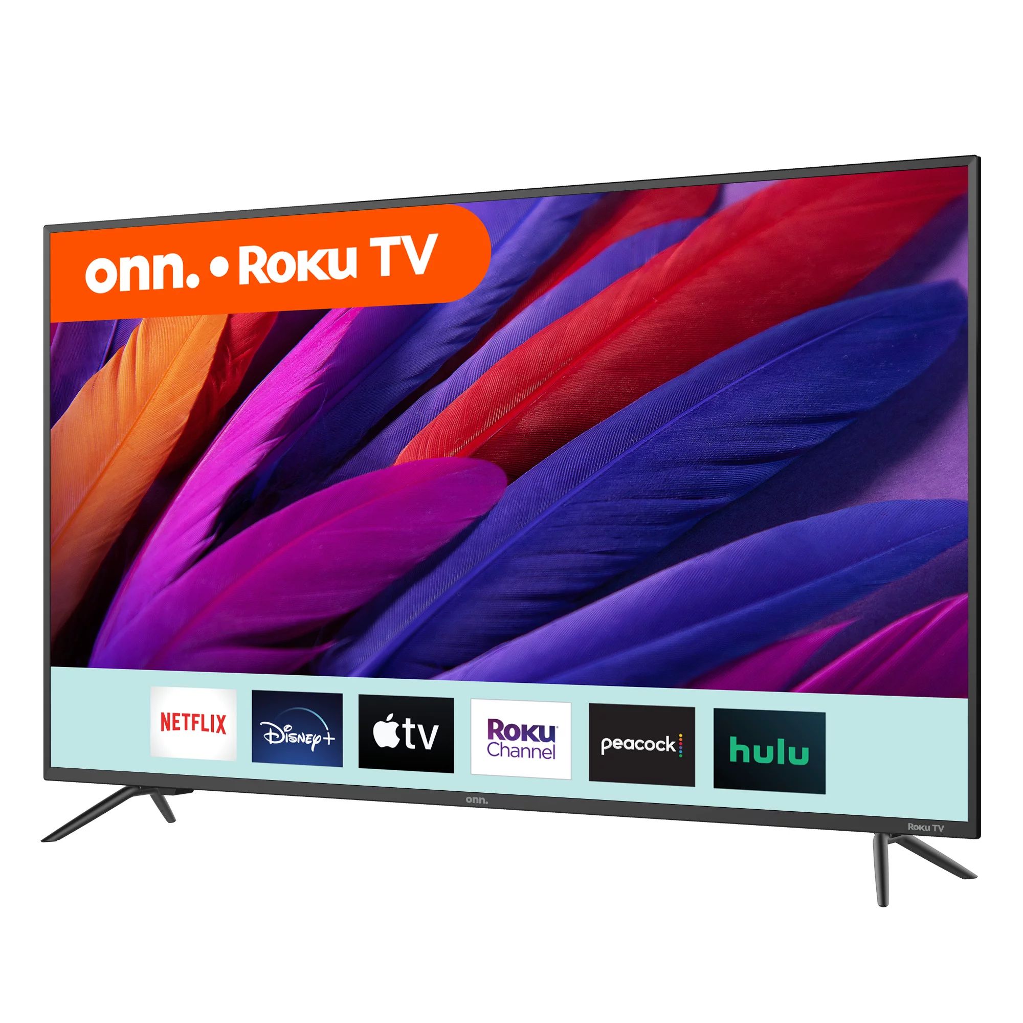onn. 50” Class 4K UHD (2160P) LED Roku Smart TV HDR (100012585) | Walmart (US)