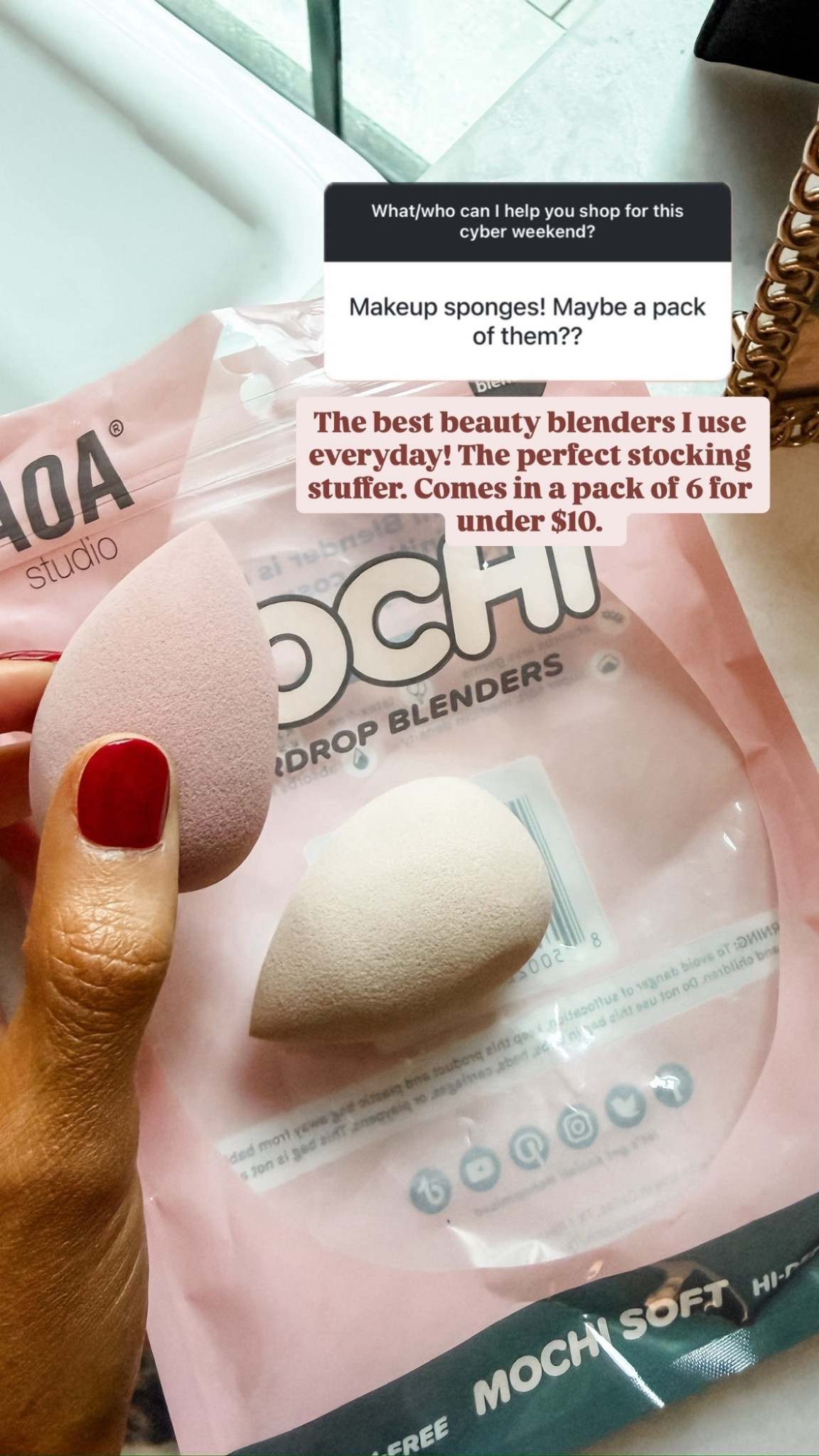 These are the beauty blenders I use everyday to blend my make up! Come in a pack of 6 on Amazon for under $10 - a great stocking stuffer!

Loverly Grey, stocking stuffers for her, teen girl gifts, beauty blender, beauty sponge

#LTKBeauty #LTKFindsUnder50 #LTKGiftGuide