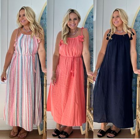 The @walmartfashion dress that keeps on giving. Year two of loving and living in these easy dresses! Wearing XS. A must in at least one color!! #walmartpartner #walmartfashion

#LTKstyletip #LTKfindsunder50 #LTKSeasonal