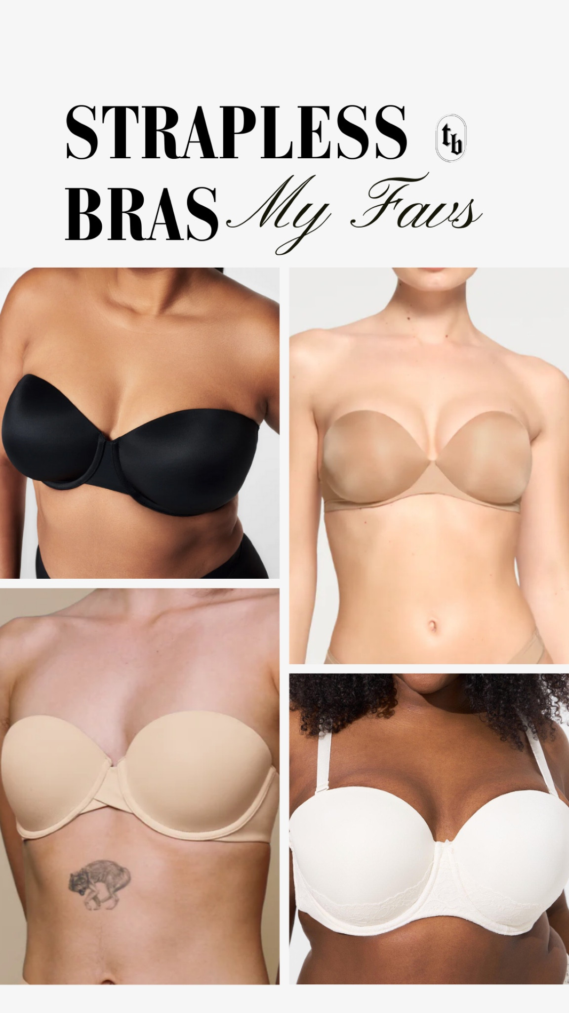 My favorite strapless bras 

No slip | push-up | supportive

#LTKFindsUnder100 #LTKMidsize #LTKPlusSize
