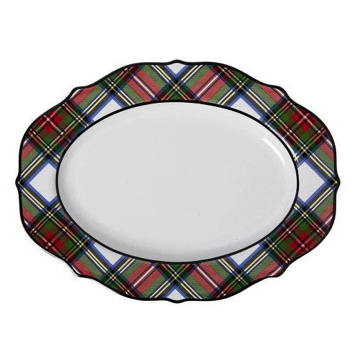 Juliska Stewart Tartan Platter 15" | Waiting On Martha