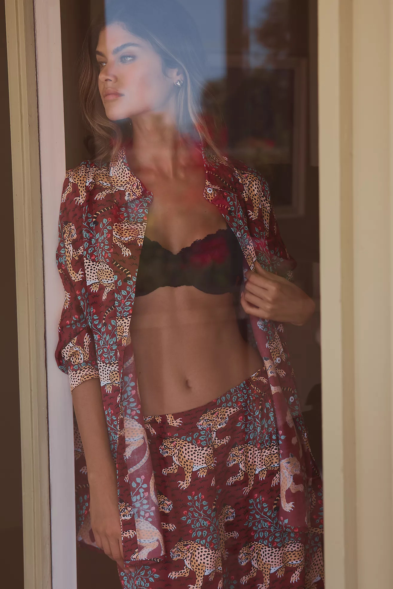 Printfresh Bagheera Pajama Set | Anthropologie (US)