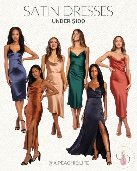 Fall is the season for satin: shop these satin dresses in Fall tones - all under $100! 



satin dress, wedding guest outfit, wedding guest dress, fall dress, satin, satin gown, fall outfit, fall colors

#LTKHoliday #LTKwedding #LTKunder100