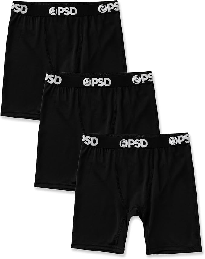 PSD Underwear Boys Boxer Briefs - Animal Print, Comfortable Active Underwear for Boys, Packs & Si... | Amazon (US)