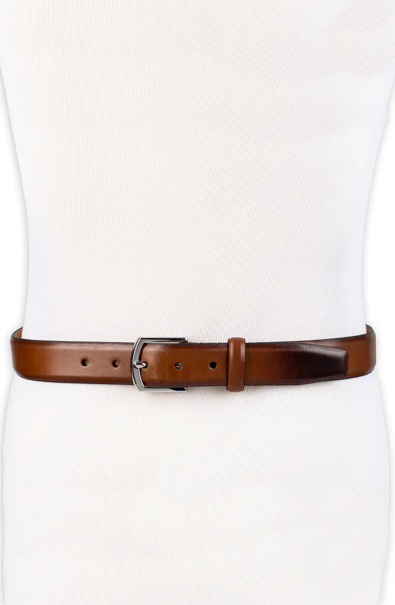 Lewis Burnished Leather Belt | Nordstrom