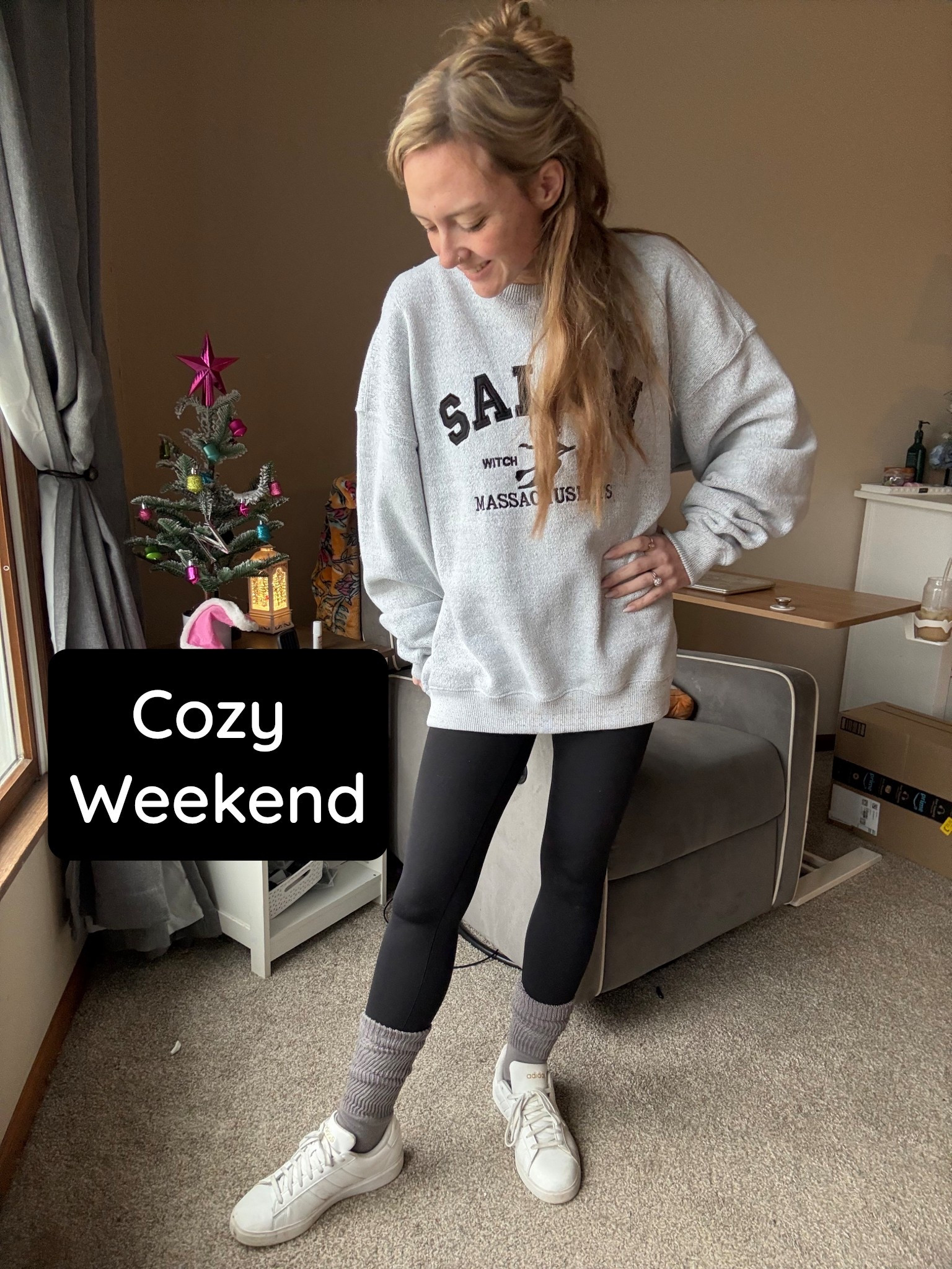 Adidas shoes marked way down today!!! Don’t underestimate the cuteness of leggings and an oversized sweater!! 

#LTKootd #LTKmomlife #LTKSaleAlert