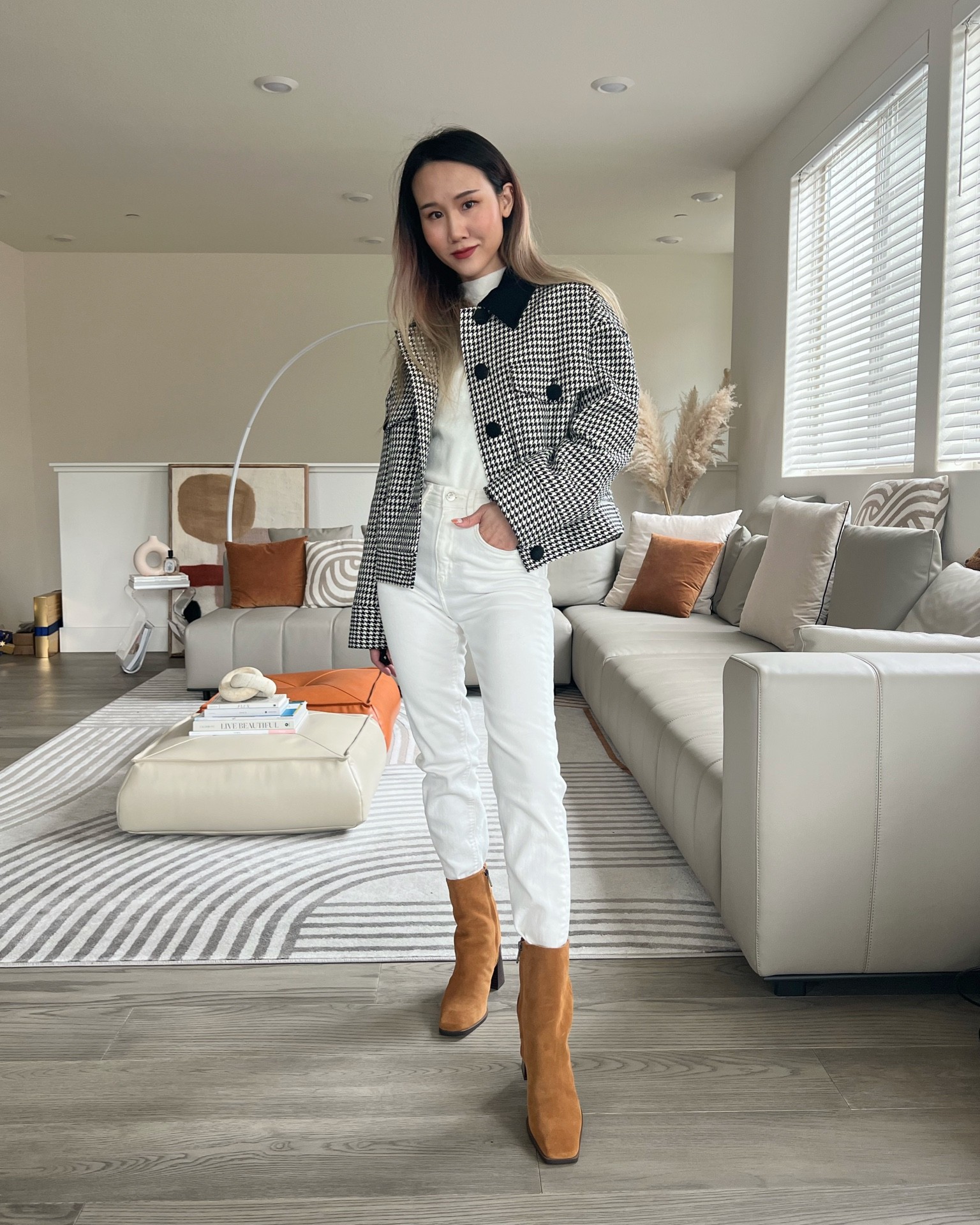 Houndstooth is ready #winterstyle 

#LTKSeasonal #LTKstyletip