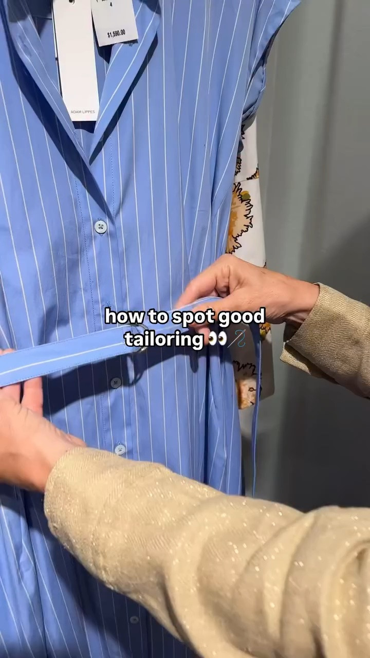 Do you know how to spot the difference between a dress that’s worth the investment vs one that is not? 👀🪡

Take a close look at the self belt. Is it structured, stitched, and thoughtfully designed—or flimsy and flat? This overlooked detail is one of the easiest ways to tell if a piece was crafted with care.

What do you want to learn next? Let me know in the comments below!

#fashion #fashiontips #tailoring #shopping #finetailoring #tips #ShoppingTips