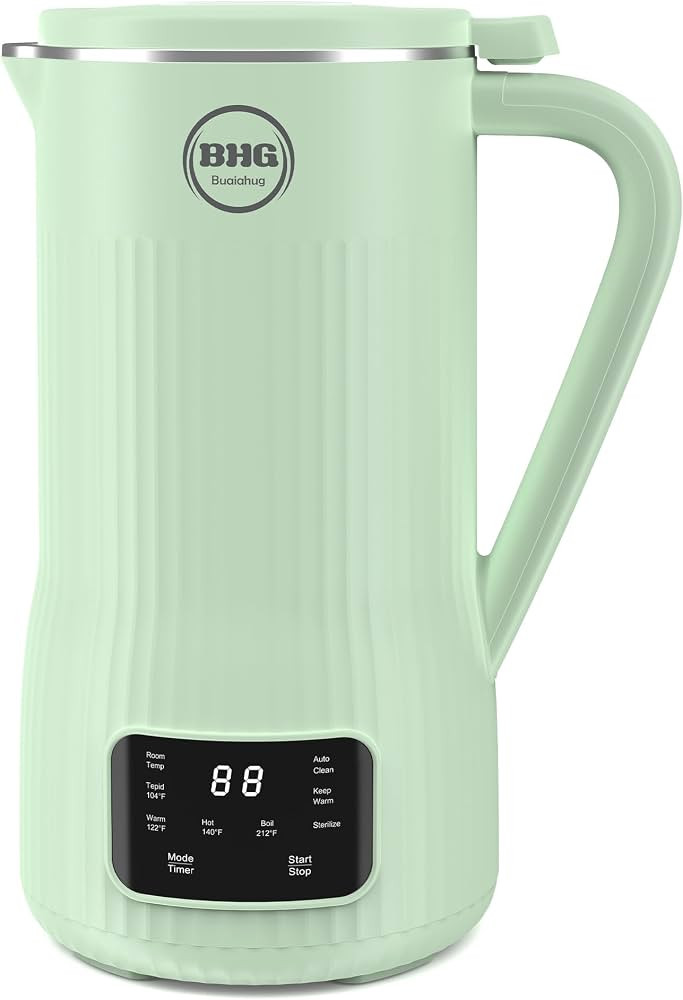 20oz Nut Milk Maker Machine - Multi-Functional Automatic Almond Milk Machine with 10 Blades, Plan... | Amazon (US)