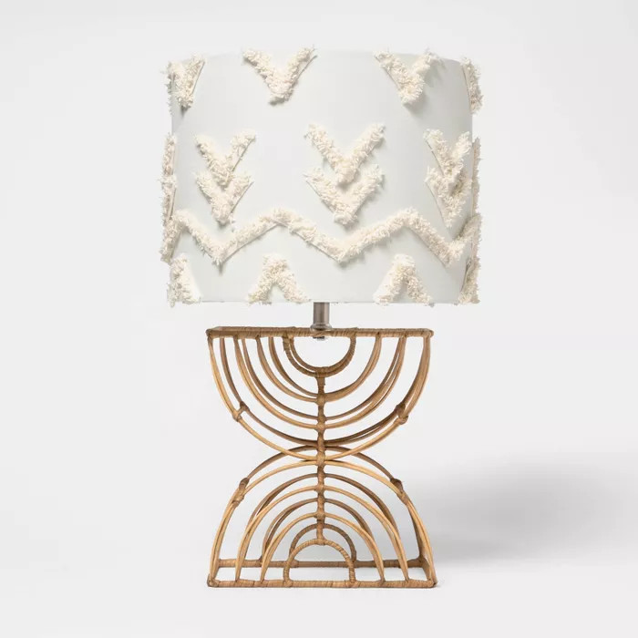 Boho Rattan Table Lamp - Pillowfort™ | Target