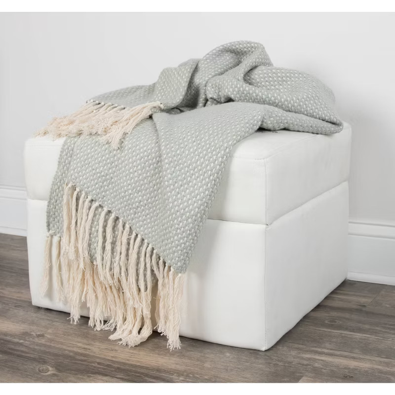 50"x60" Crosshatch Throw Blanket - Rizzy Home | Target