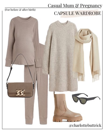 H&M new in Casual mum and pre/post pregnancy capsule wardrobe outfit idea for autumn / fall 🍂

#LTKunder50 #LTKSeasonal #LTKbump